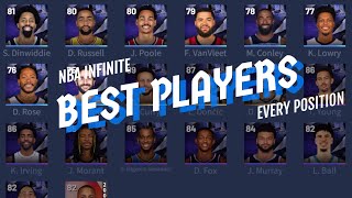 THE BEST PLAYERS AT EACH POSITION | NBA INFINITE GAMEPLAY