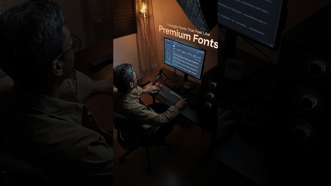 3 Free Google Fonts That Look Premium 