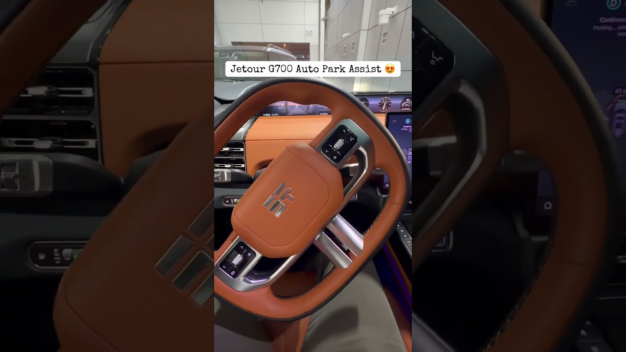 Jetour G700 (APA) 😍 Auto park Assist ✅ Available in UAE 🚀 #G700 #Dubai #UAE