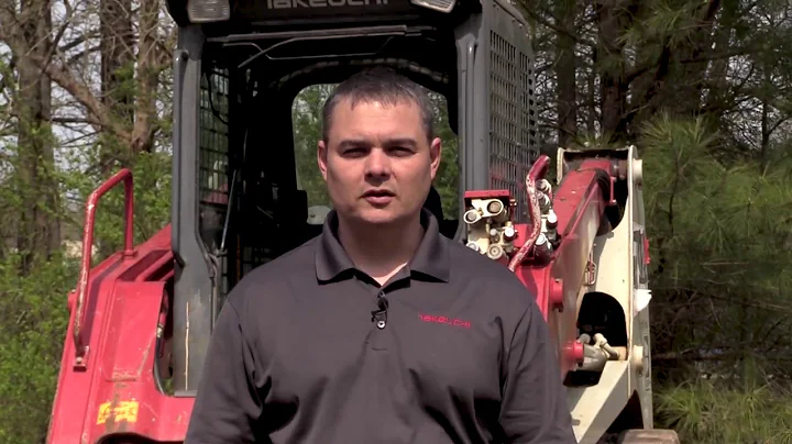 Takeuchi TL8, TL10 and TL12 Clean Out
