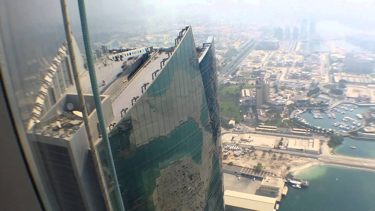 Observation Deck At 300etihad Towersabu Dhabi Youtube