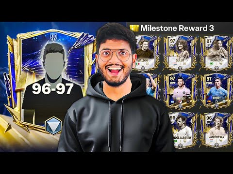 Free 92-97 Pack (UTOTY Milestone Pack) in FC MOBILE!