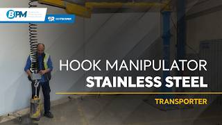 BPM Pneumatic Hook Manipulator with Stainless Steel Feature