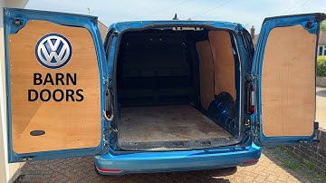 VW Caddy How to open barn doors fully on VW Caddy