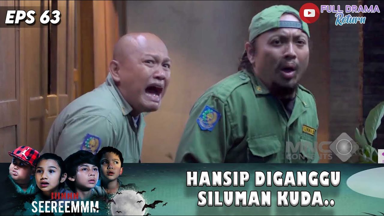 MENCEKAM, HANSIP DIGANGGU SILUMAN KUDA.. | IHHH SEREM  EPS 63 (5/7)