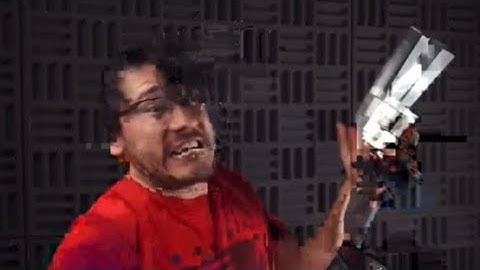 Markiplier has a datamoshed gun