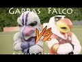 Falco VS Garras ( mascota de los halcones VS mascota de las aguilas )