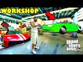 Franklin upgrade rare secret supercar in new workshop gta 5  shinchan and chop