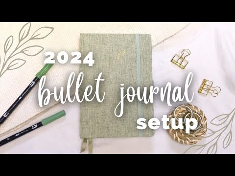 New Bullet Journal Setup 2024 - Natasha Miller Creat