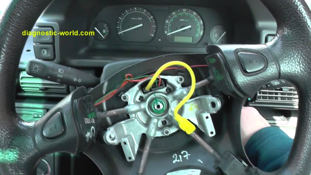 Land Rover Freelander Steering Wheel Removal Guide - Youtube