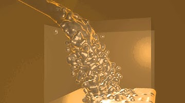"Dynamics Chocolate" Maya Fluid Simulation