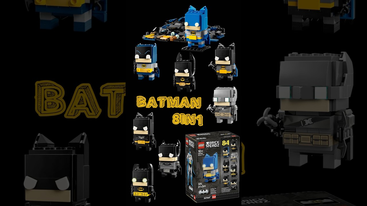 Lego Brickheadz 40748 batman 8in1 | DC