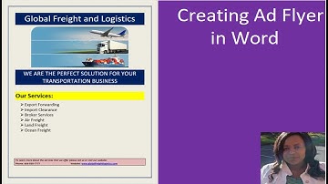 M365 Video 5: Creating Ad Flyer in Word