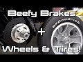 Installing Beefy 6-Piston Brakes And Old School Chevy Wheels! S10 Restomod Ep. 14