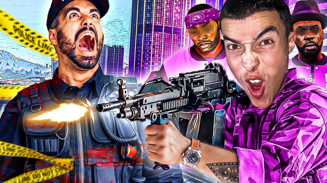 JE M’INFILTRE DANS UNE GROSSE FUSILLADE ?! - GTARP