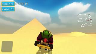 [WR] Desert 1-Lap 1:38.78 Moorhuhn Kart 2