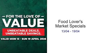 Food Lovers Market Specials 1304 - 1904