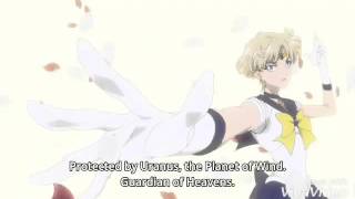 Sailor Moon Crystal Season 3 -Uranus And Neptune Speech
