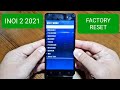 INOI 2 2021 factory reset / сброс до заводских настроек