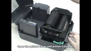 TSC TTP 243 loading media