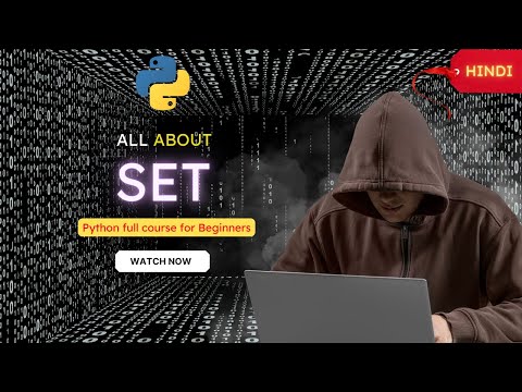 Set data structure || Full Course in python || #learning #python #coding