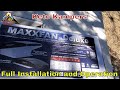 MaxxFan Deluxe Model 7500K Install