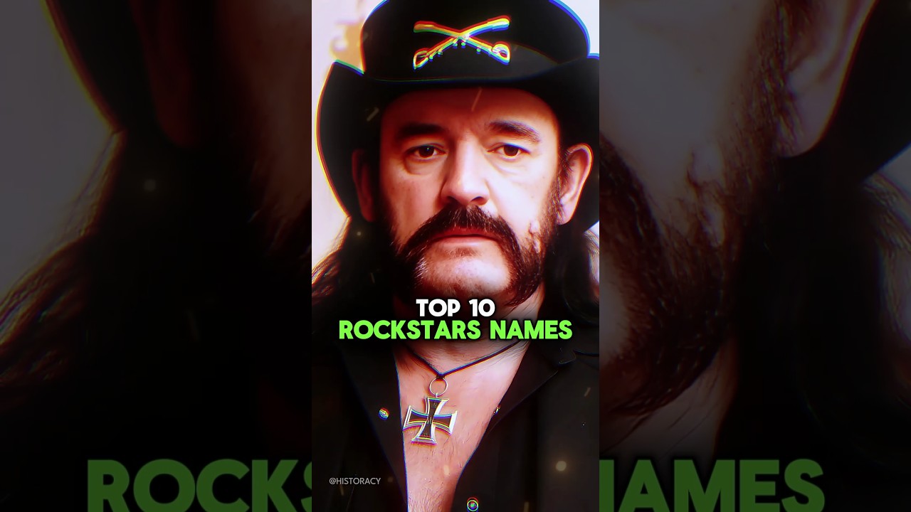 10 НАСТОЯЩИХ ИМЕН РОК-ЗВЕЗД, КОТОРЫХ ВЫ ДОЛЖНЫ ЗНАТЬ. Часть 2! 