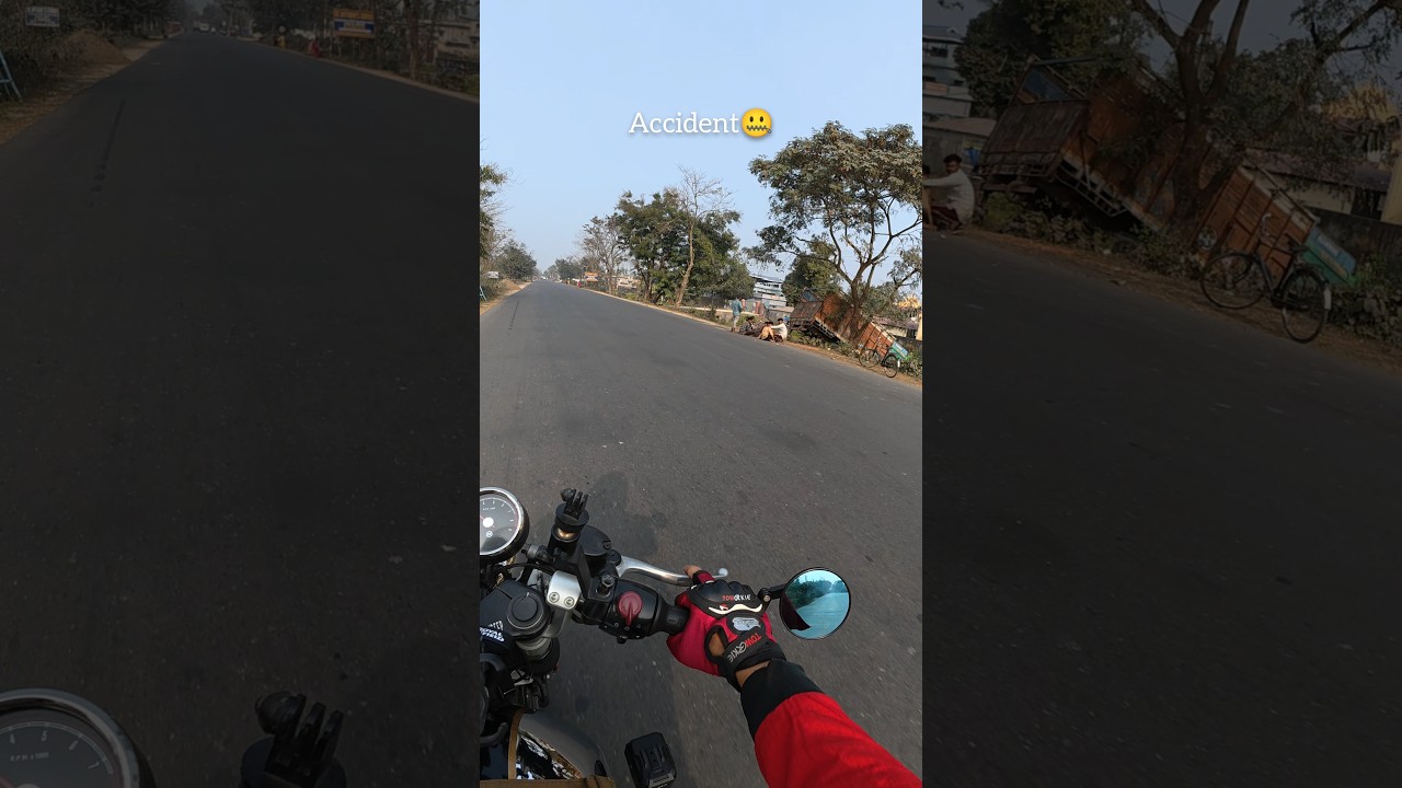 🚨Accident Due To Fog At Night On National Highway 327B⚠️ Be Safe Everyone✅️ 