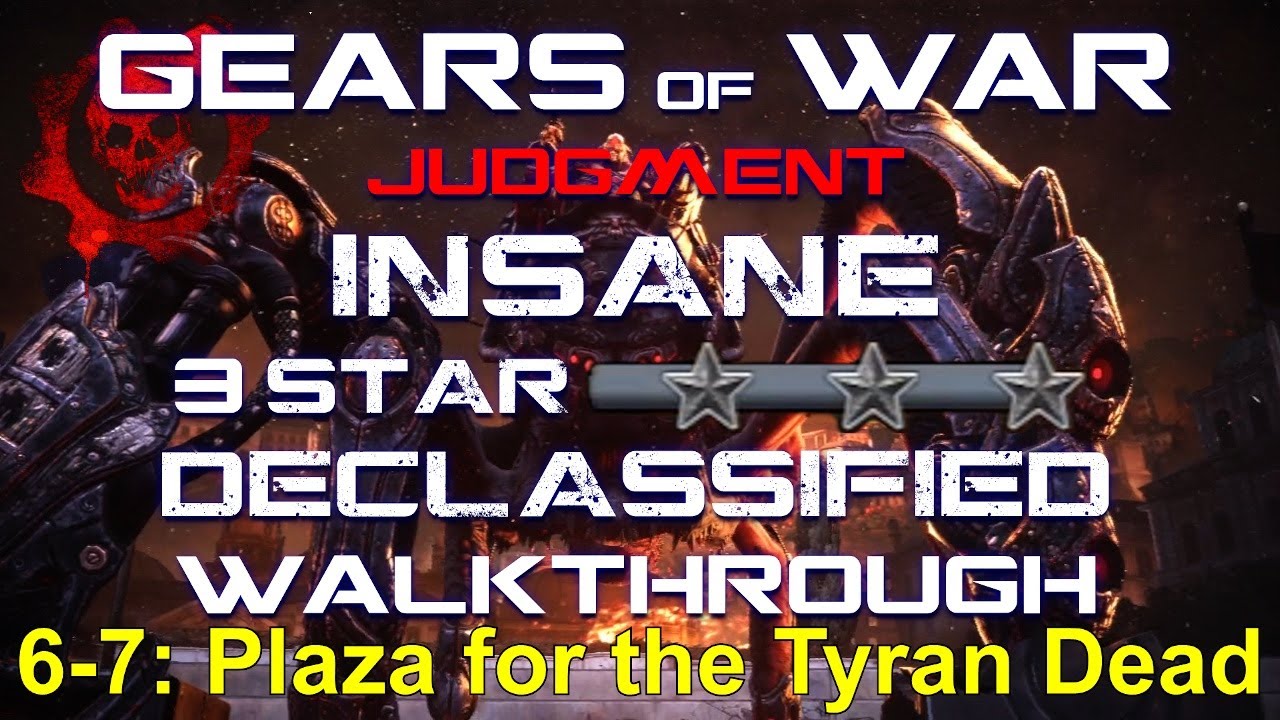 Gears of War Judgment Insane 3 Star Declassified Walkthrough 67