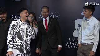 Luisardito, Luci, Leaosg, Ronceritos y NinhoViejo en la Alfombra Roja - LUMINY AWARDS@elzeein​