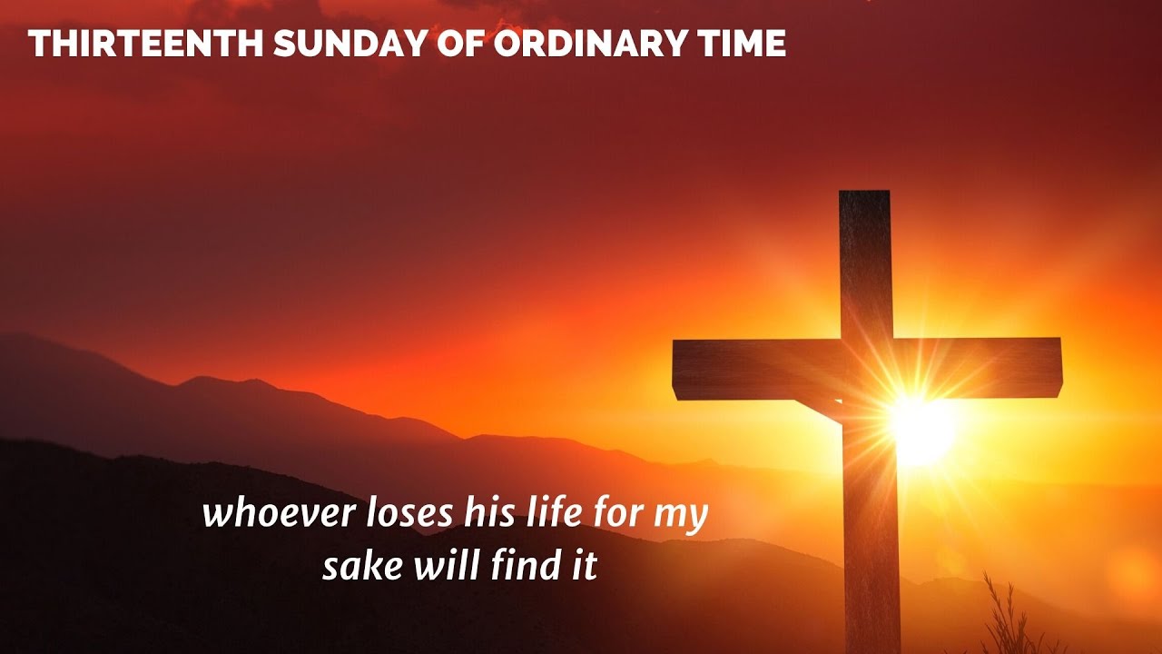 Mass for the 13th Sunday of Ordinary Time YouTube