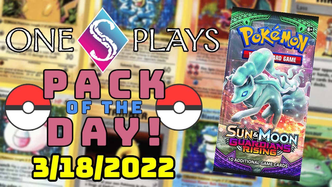 Pokemon Pack of the Day! | GUARDIANS RISING | 3/18/22 