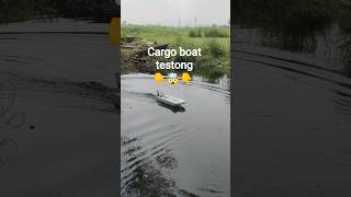 Cargo boat testing|| #diy #fyp #youtubeshorts