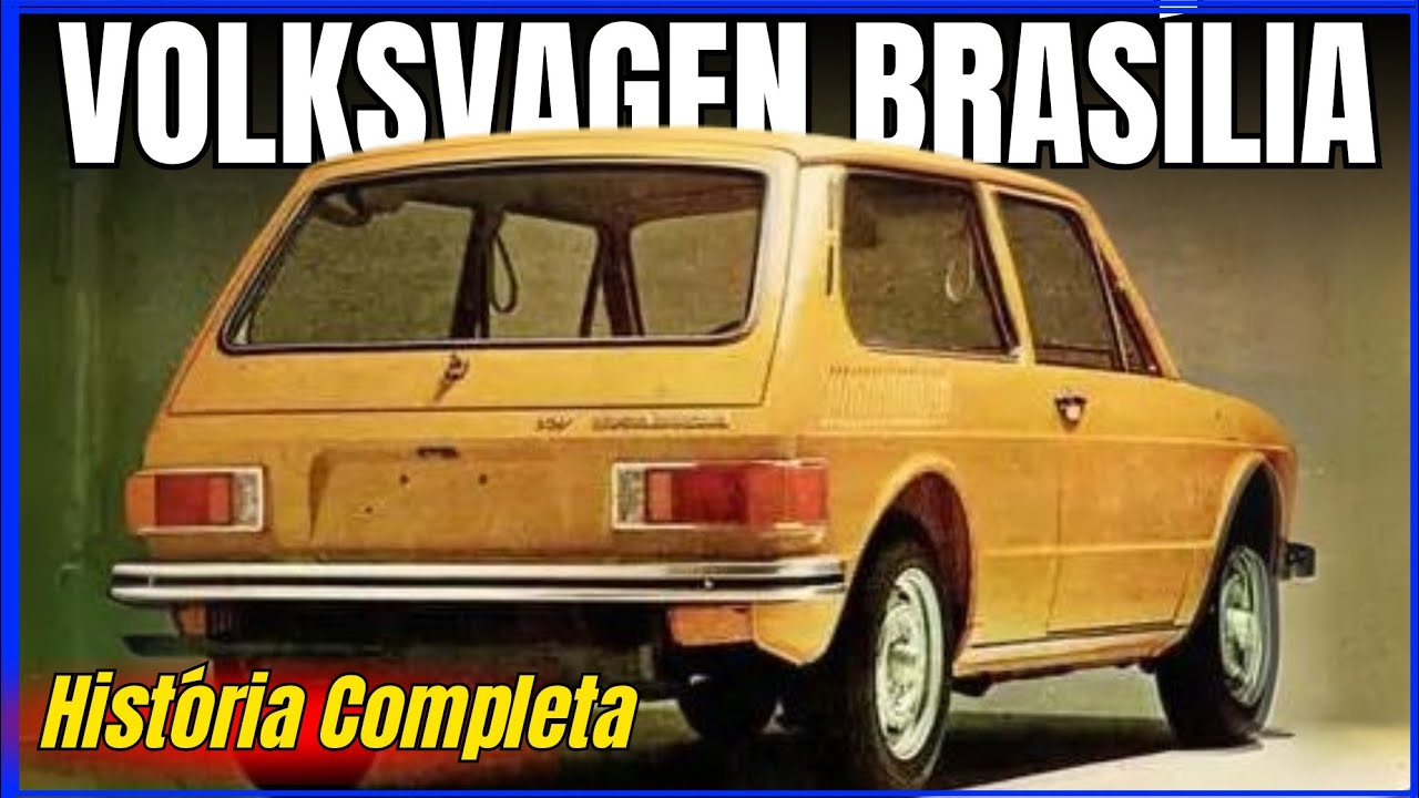 História VW Brasilia -  A Incrível História do Ícone Automotivo Brasileiro!