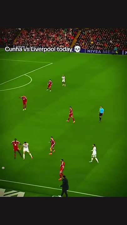 Cunha today vs liverpool ✅😎 #cunha #manunited #football #manchesterunited