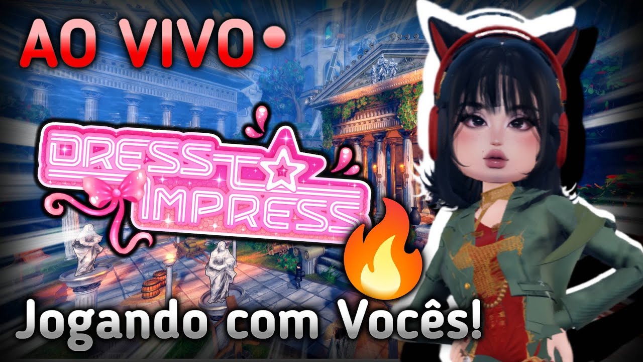Voltando pra jogar mais!!! Copiando os seguidores! (DRESS TO IMPRESS - ROBLOX)