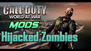 LETS PLAY NAZI ZOMBIES! - Custom Modded Map - HIJACKED