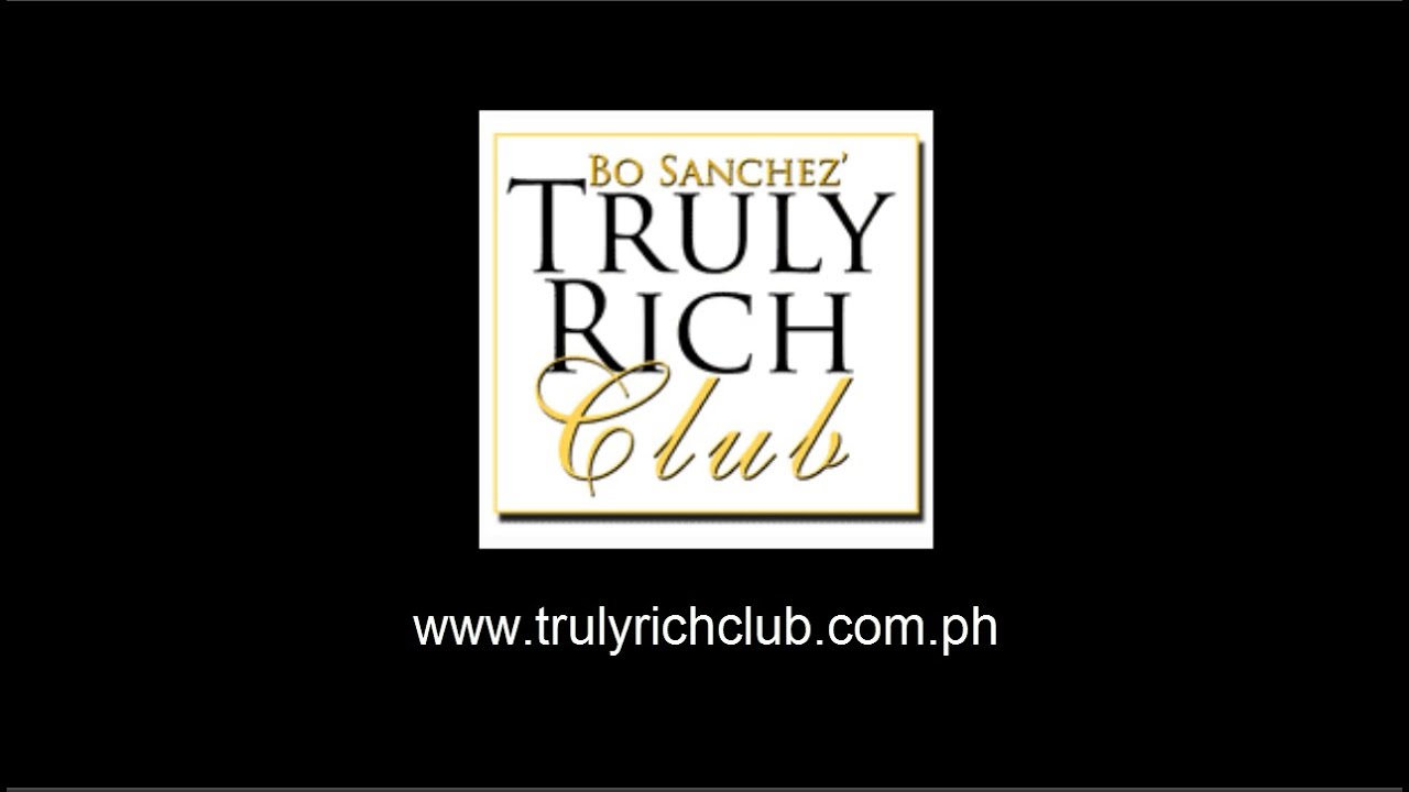 Truly Rich Club Opening of letter from Bro Bo Sanchez