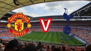 Manchester United Vs Tottenham: Women's FA cup final at Wembley stadium vlog