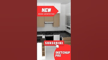 SketchUp 2025 Tutorial #subscribe #sketchup2025 #design #architecture