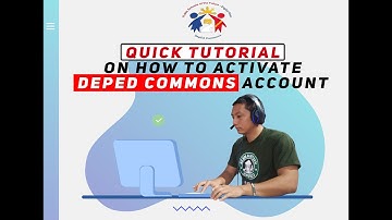 Quick Tutorial on How to Activate DepEd Commons Account
