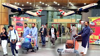 Fly Dubai Airline FZ-337 | Sialkot International Airport | Beautiful Sialkot Airport | Airport Vlog