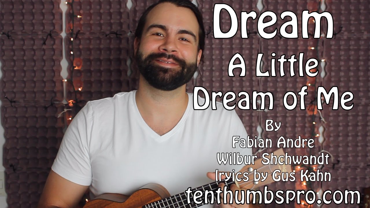Dream a little dream of me - Finger Picking Jazz Ukulele Tutorial