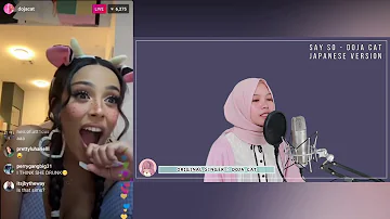 Doja Cat Reacts To Japanese Version of 'Say So' by Rainych Ran