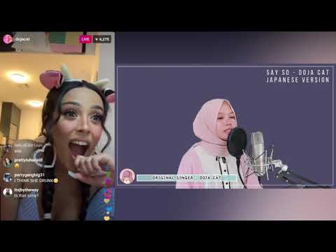 Doja Cat Reacts To Japanese Version Of Say So By Rainych Ran Doja Cat Reacts To Japanese Version Of Say So By Rainych Ran