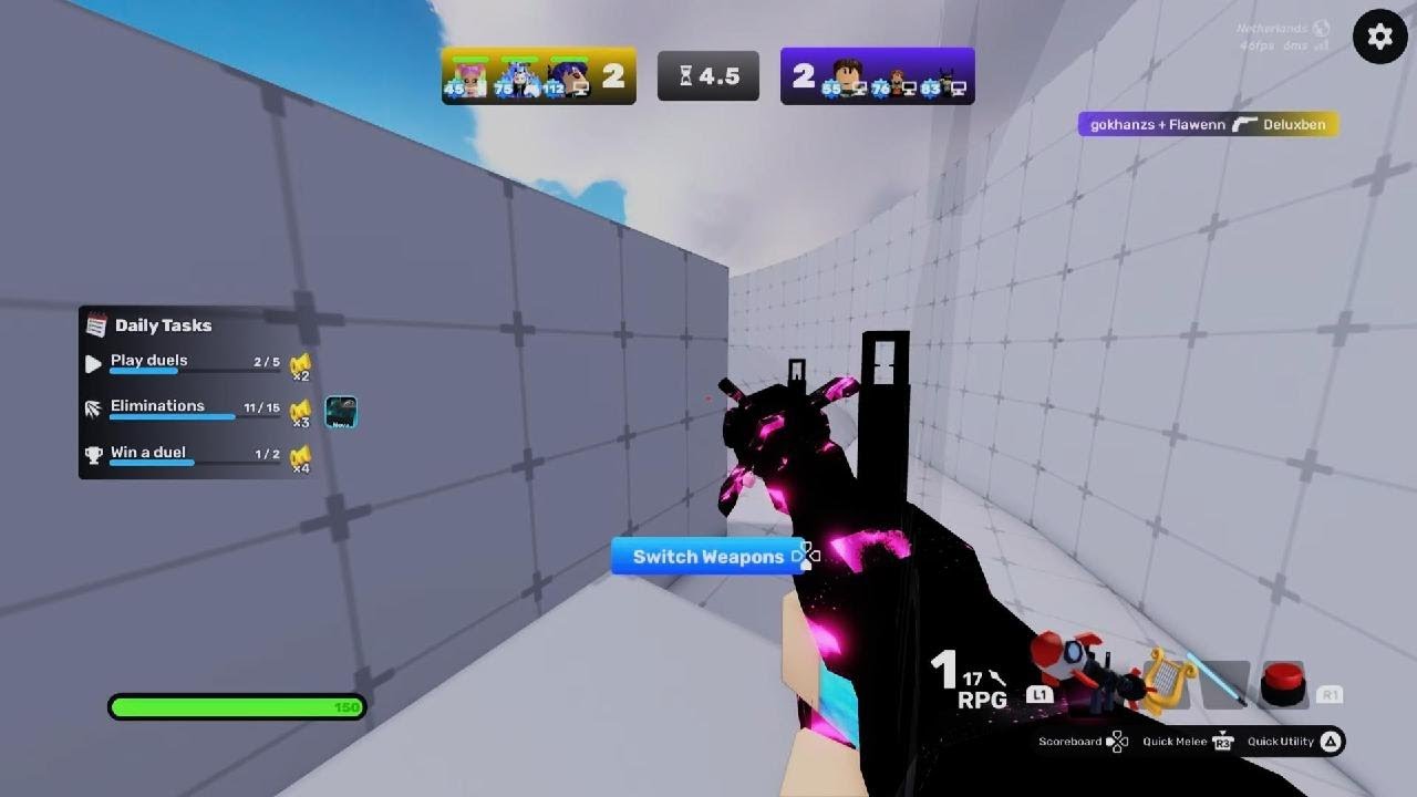 3v3 at Factory - Rivals #roblox - YouTube