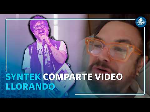 “Se murió un amigo”: Aleks Syntek rompe en llanto por la muerte de Peter Byrne