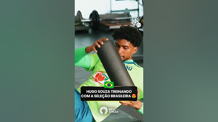 HUGO SOUZA NO TREINO DA SELEÇÃO BRASILEIRA 😍🇧🇷