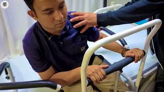 Patient Transfer Chair with Electrical Height Adjustment | iMove7 | Gilani Engineering