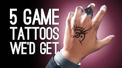 5 Game Tattoos We'd Totally Get (if Only Needles Weren't So Terrifying) 